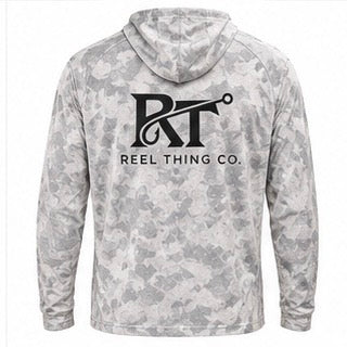 Reel Thing Co. Camo Performance Hoodie - Back
