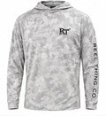 Reel Thing Co. Camo Performance Hoodie - Front